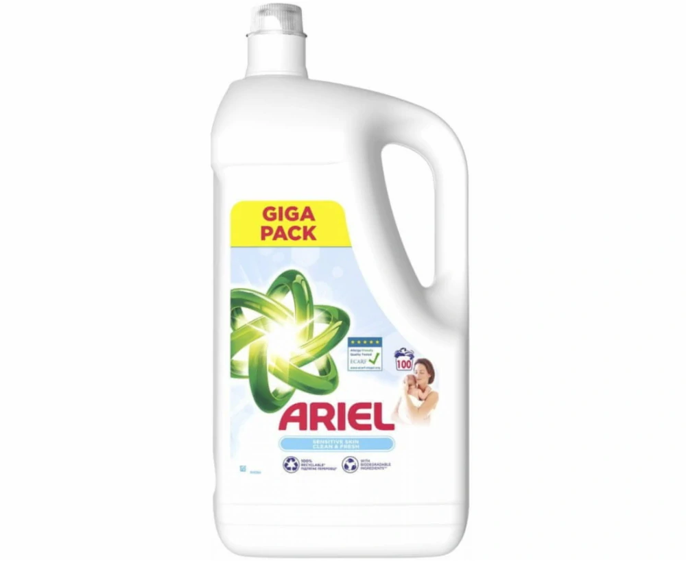 Ariel Sensitive gel 5 l 100 PD