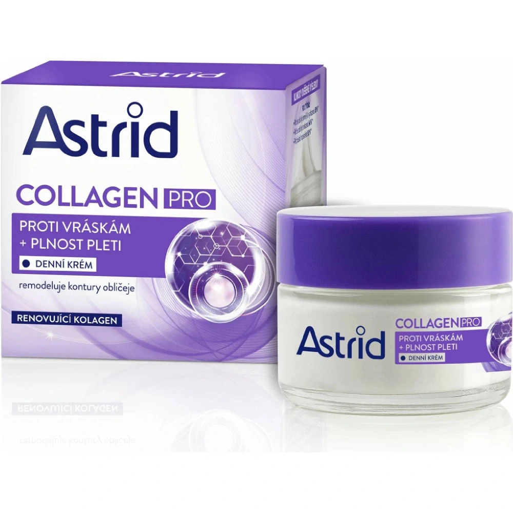 Astrid collagen Pro Denní krém proti vráskám 50 ml