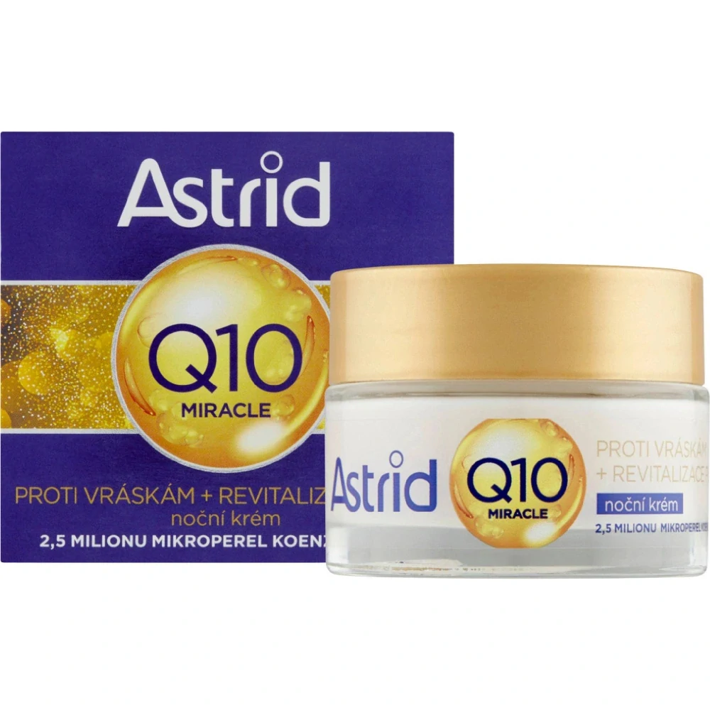 Astrid Q10 Power noční krém proti vráskám 50 ml