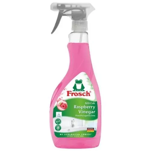 Frosch čistič 500ml na vodního kamene s malinovým octem