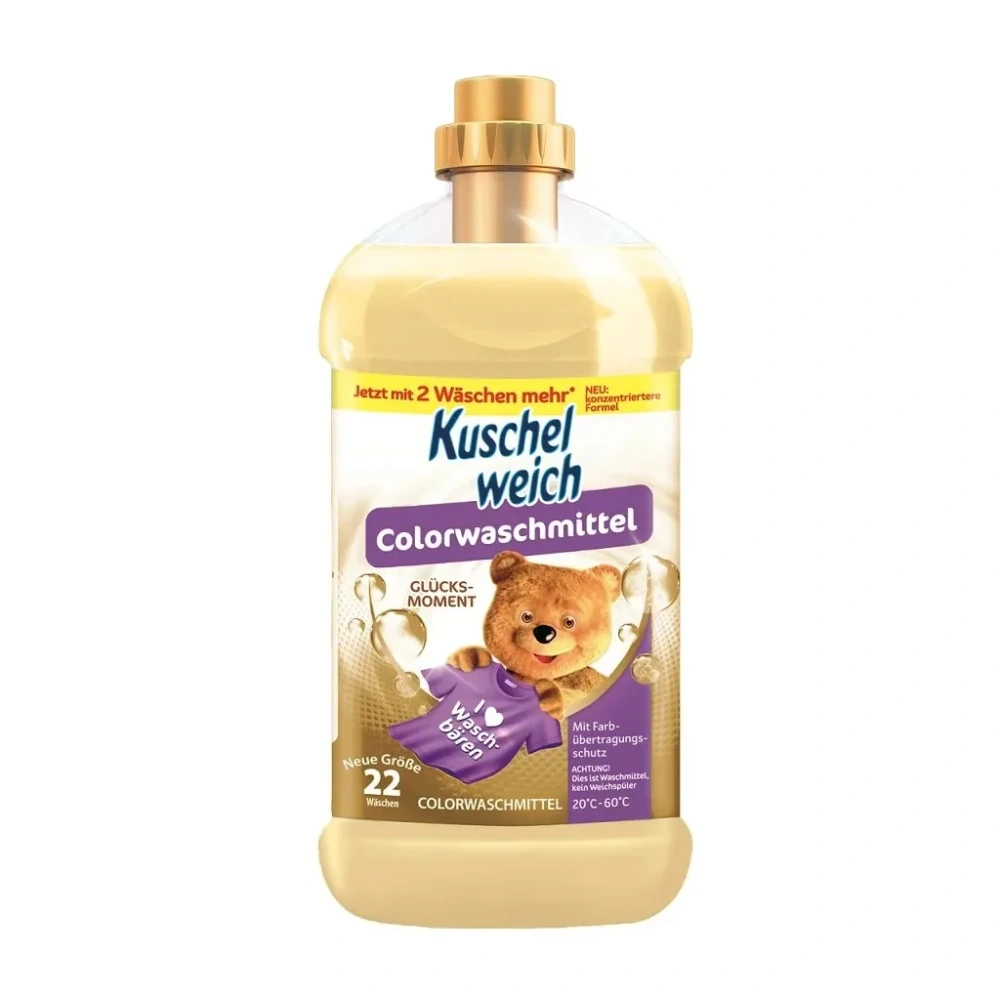 Kuschelweich prací gel 1,1L - 22W Glucksmoment Color
