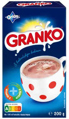 Orion Granko Instantní kakaový nápoj 200 g  Orion Granko Instantní kakaový nápoj 200 g