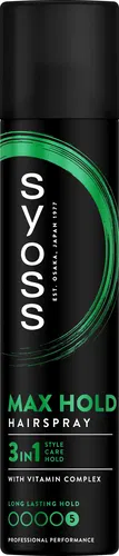 Syoss Max Hold lak na vlasy 300 ml  