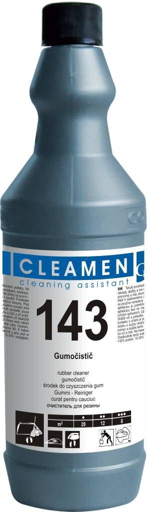 Cleamen 143 gumočistič 1L