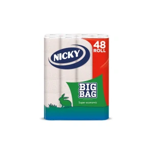 NICKY Big Bag XXL 48ks - 2-vr. toaletní papír 