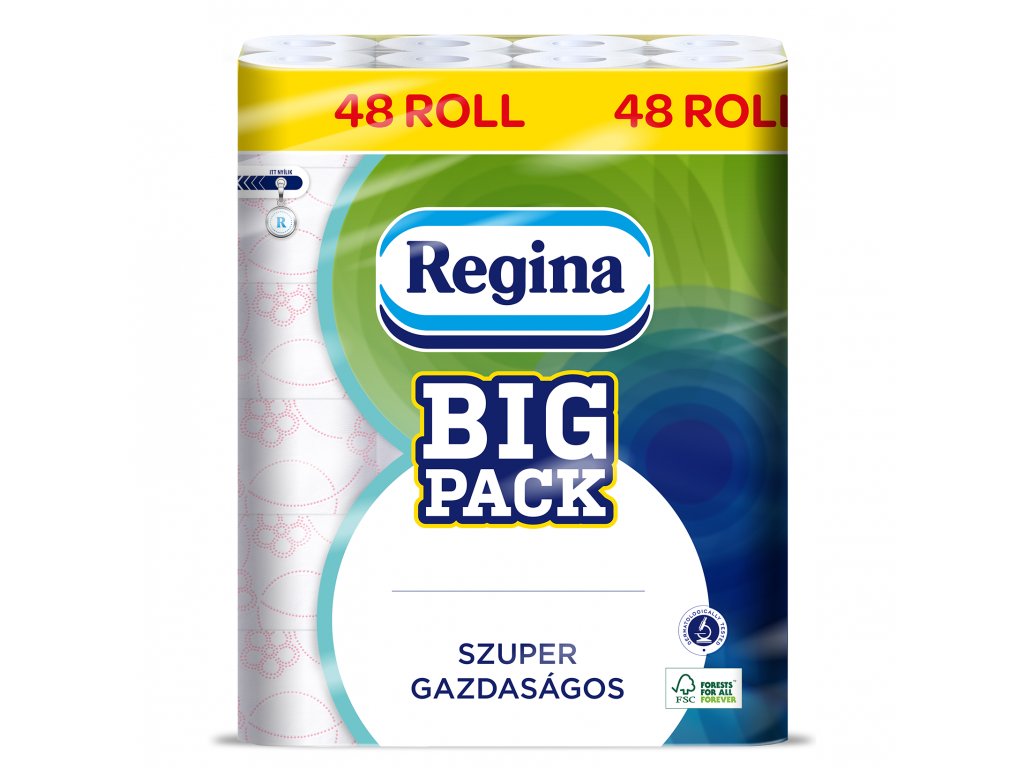 Toaletní papír Regina XXL Big Pack 2-vrstvý 48 rolí