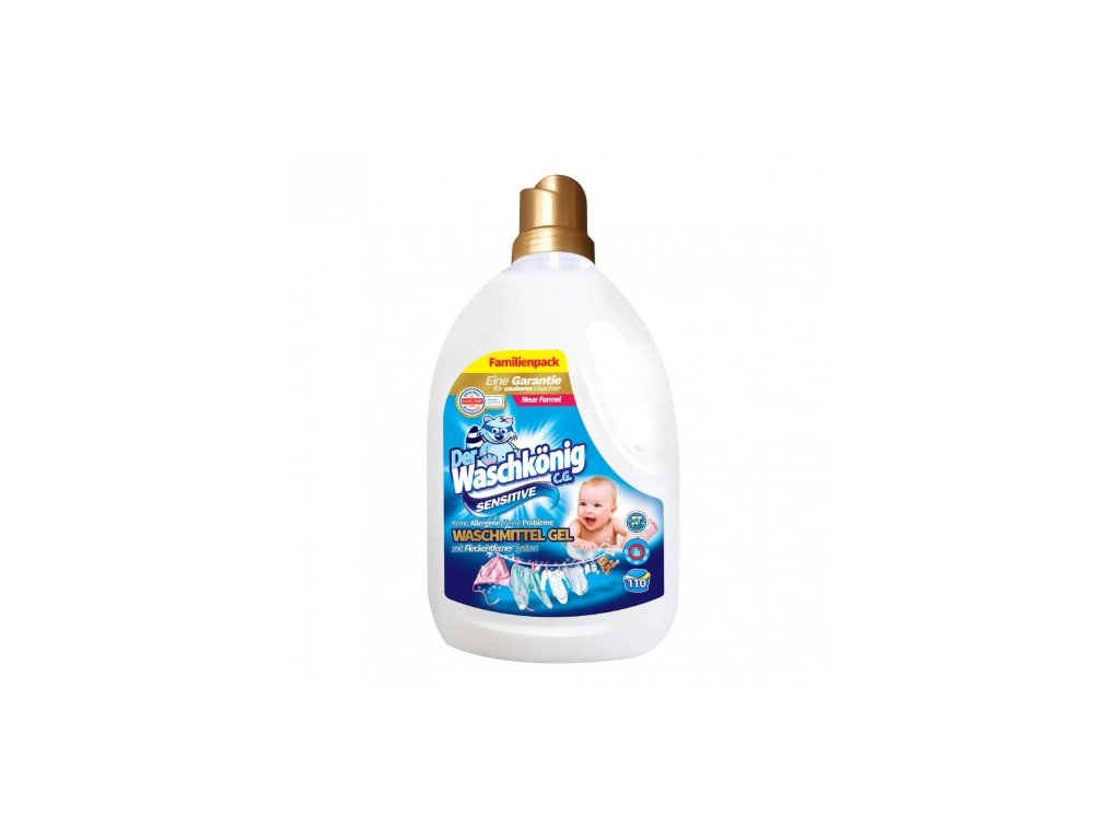 WaschKönig gel 3,305 L Sensitive 110dávek