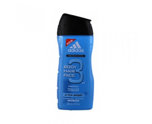Adidas 3 Active After Sport Men sprchový gel 400 ml  