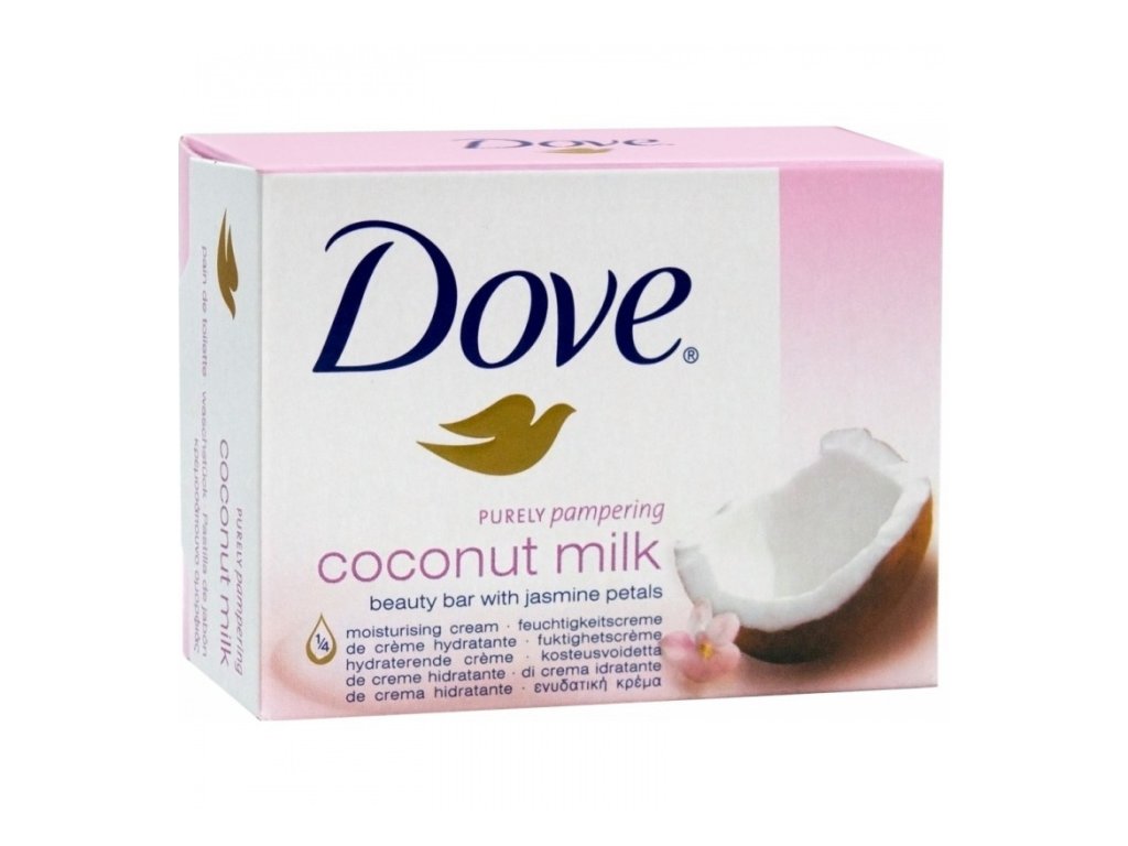 Dove Purely Pampering Coconut Milk toaletní mýdlo 100 g