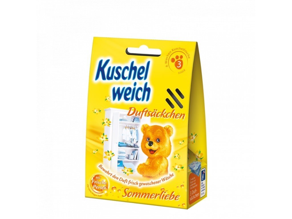Kuschelweich vonné sáčky Sommerliebe 3ks - žluté 