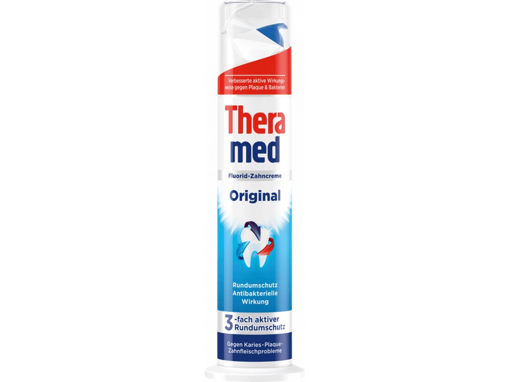 Theramed zub.pasta s pumpičkou 100 ml Original - modrá 