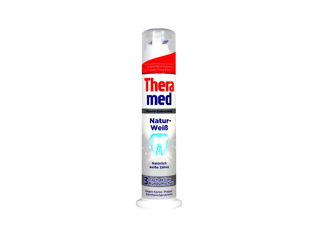 Theramed zub.pasta s pumpičkou 100 ml NaturWeis - stříbrná 