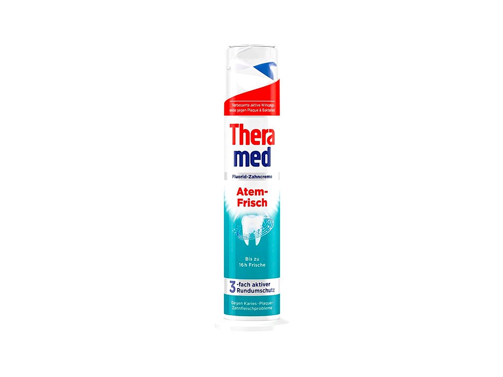 Theramed zub.pasta s pumpičkou 100 ml Atem Frische - zelená 