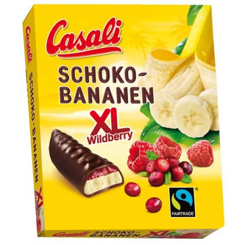 Casali čoko-banánky Wildberry XL 140g