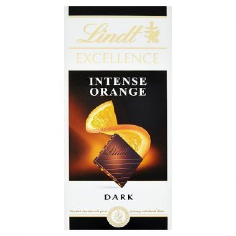 Lindt excellence dark orange 100g 