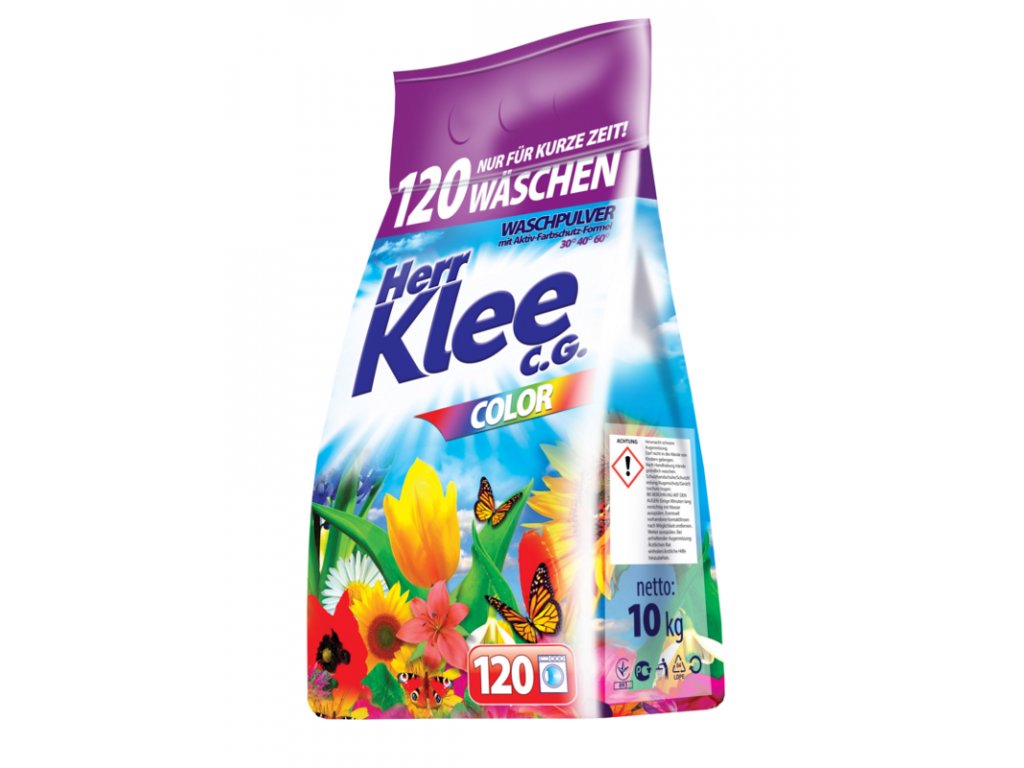 Klee prací prášek Color 10kg folie - 120WL 