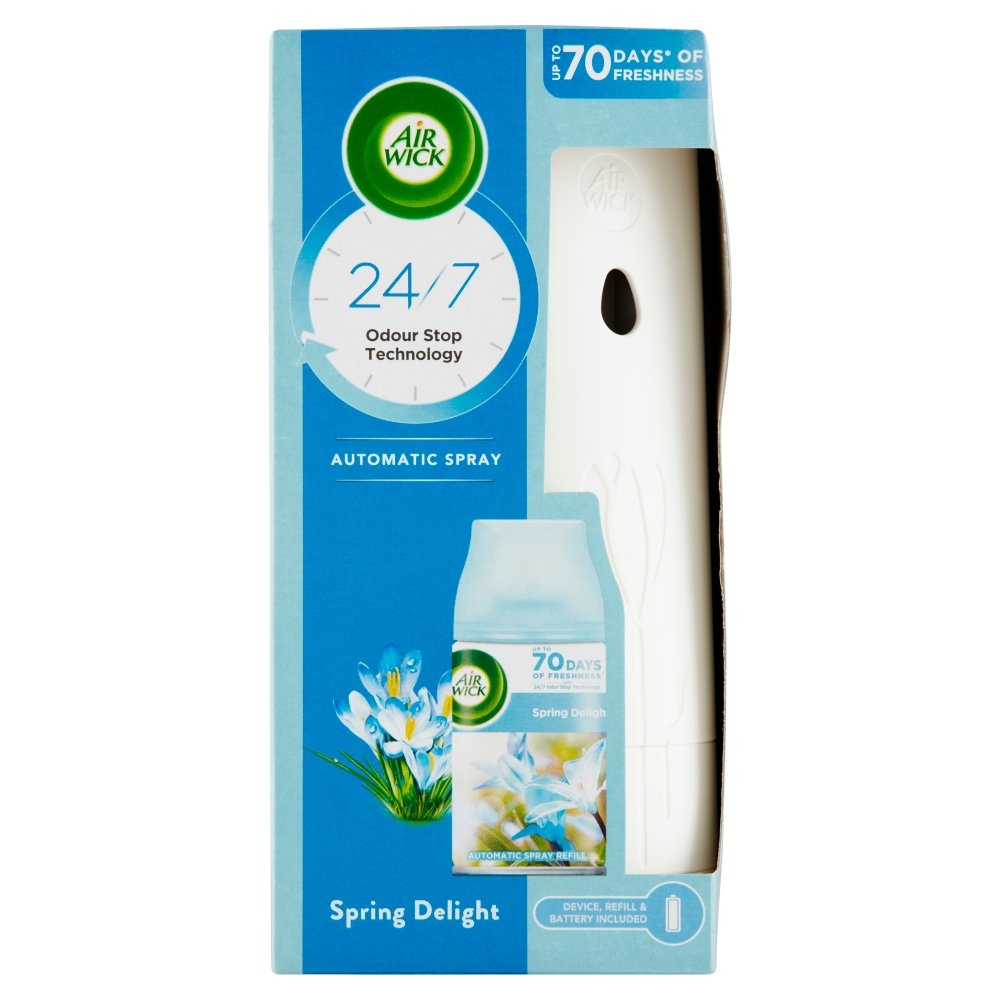 Air Wick Osvěžovač komplet strojek náplň svěží vánek cz 250ml 