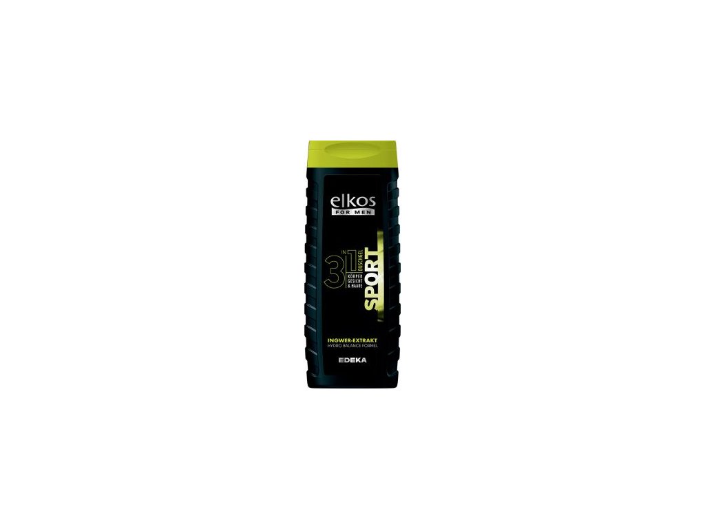  ELKOS spr.gel Men 3v1 Sport Ingwer-Extrakt 300ml 