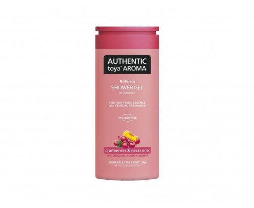 Authentic Toya Aroma Cranberries & Nectarine aromatický sprchový gel 400 ml