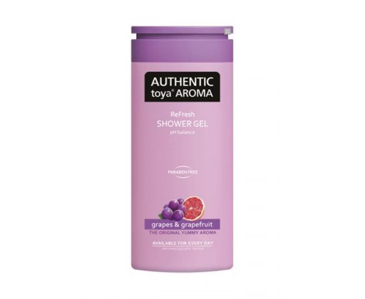 Authentic Toya Aroma Grapes & Grapefruit aromatický sprchový gel 400 ml