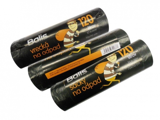  Balis sáčky do koše  120 l 10ks
