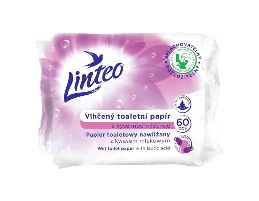 Linteo vlhčený s kyselinou mléčnou 