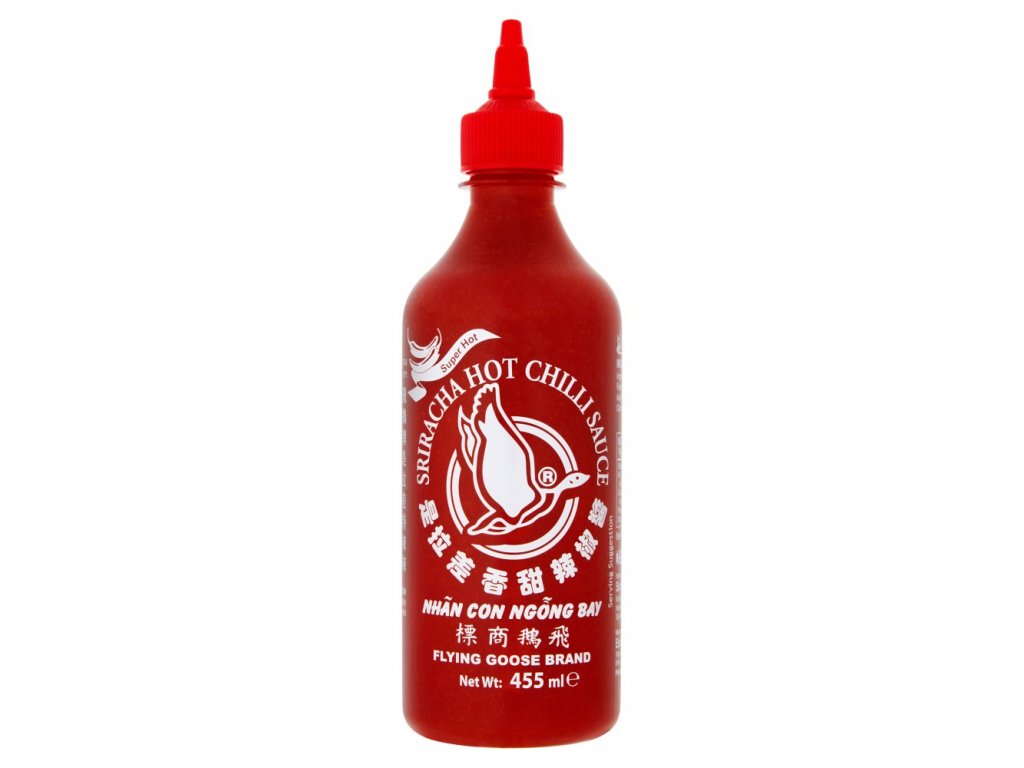 FLYING GOOSE Sriracha chilli omáčka extra pálivá 455 m (TUONG OT)l