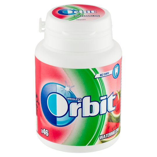 Orbit Watermelon Dražé 64g Dóza
