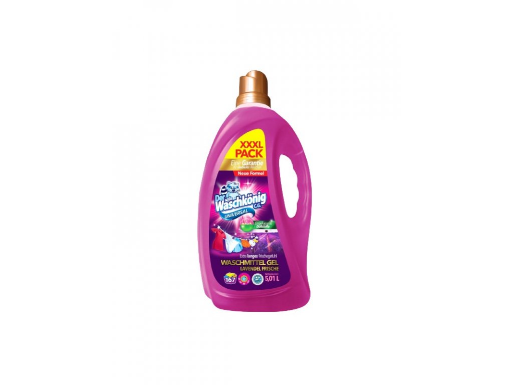 Der Waschkönig Universal Lavender prací gel 5 l