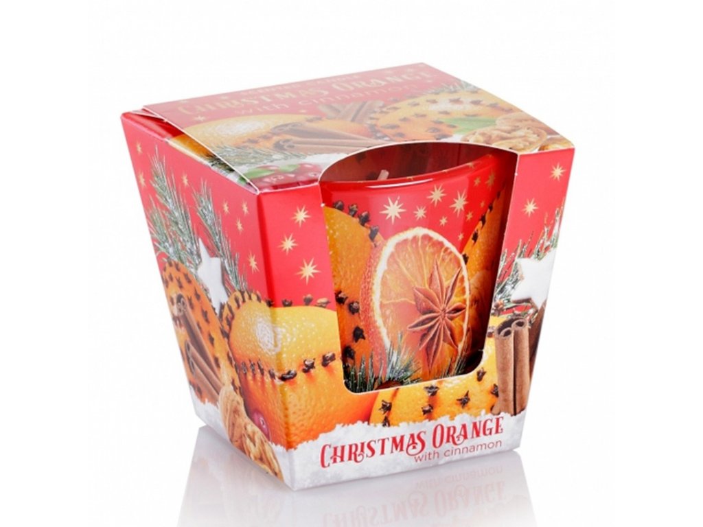Bartek svíčky christmas orange 115g 
