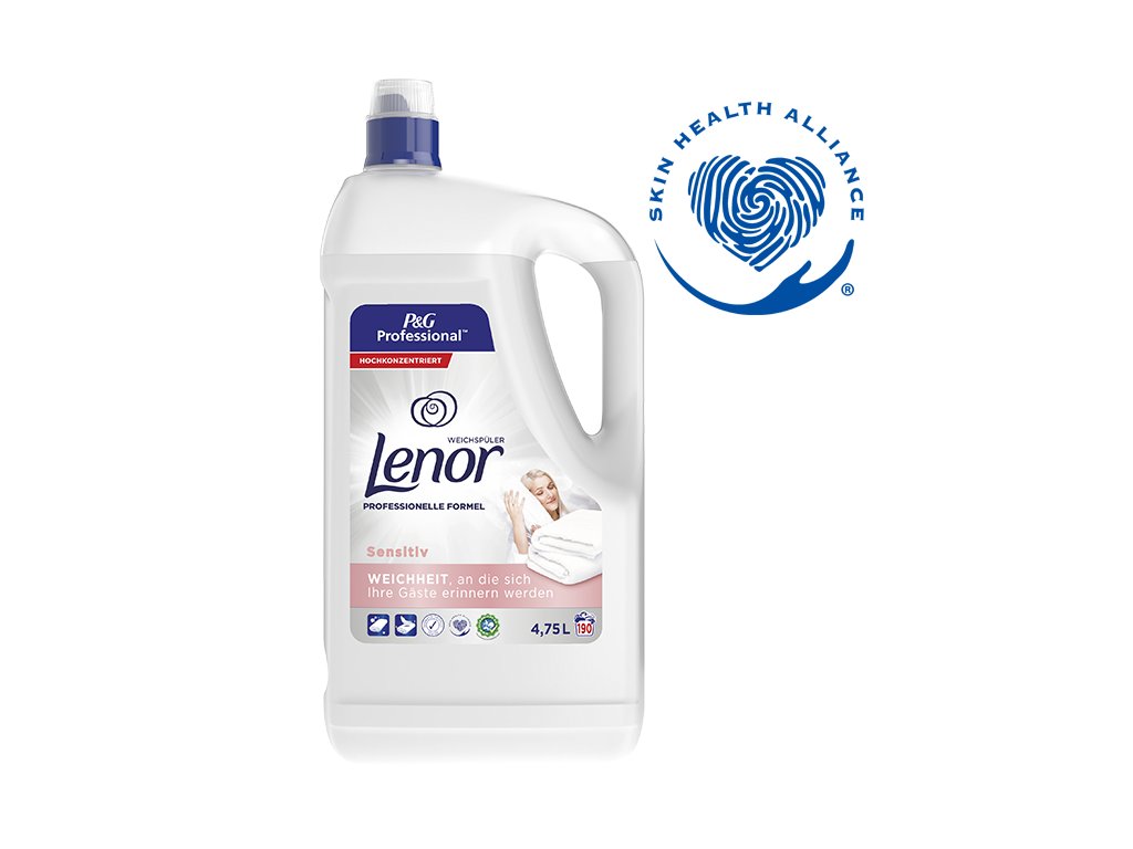 Lenor aviváž Professional 4L Sensitiv - 200WL - bílá 
