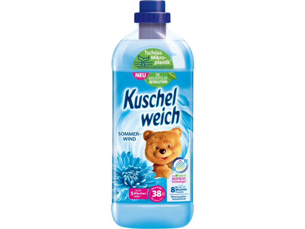 Kuschelweich aviváž 1 L - 38 WL Sommerwind - modrá