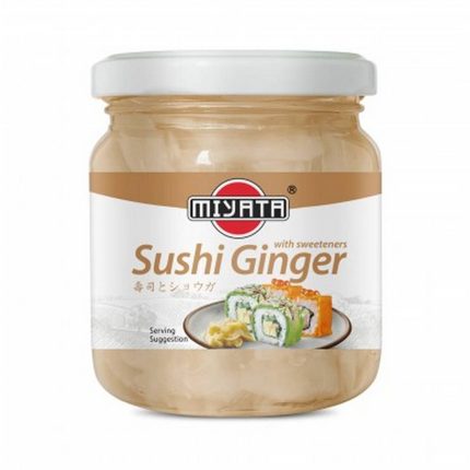 Miyata sushi nakládaný zázvor přírodní 190g 