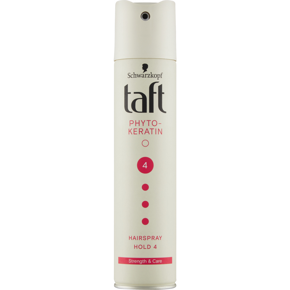 Taft Keratin, lak na vlasy ultra silný, síla fixace 4, 250 ml 