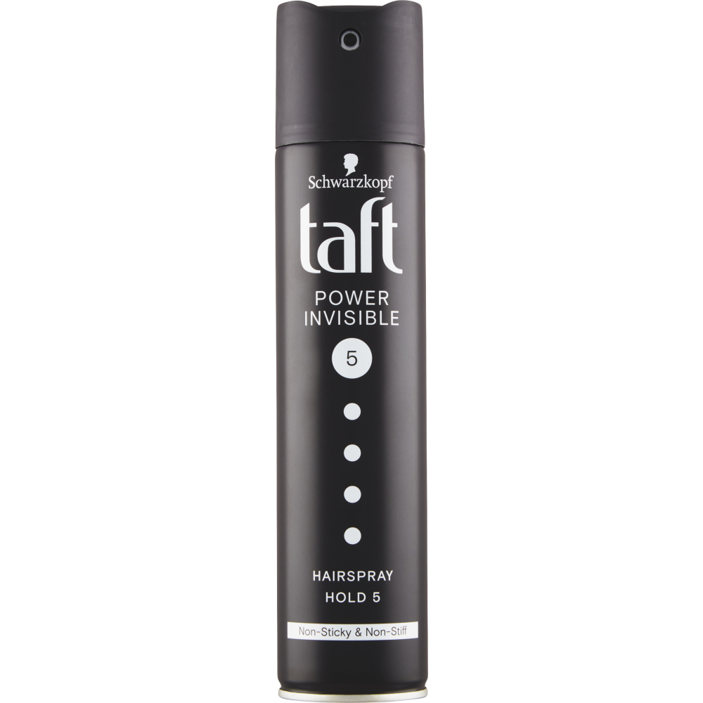 Taft Invisible Power Mega Strong lak na vlasy, fixace 5, 250 ml 
