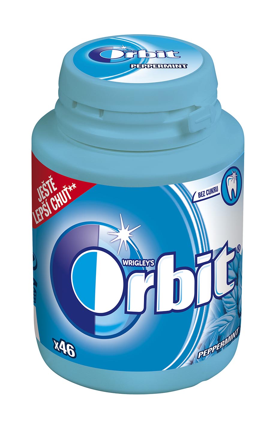Orbit dražé Peppermint doza 46ks