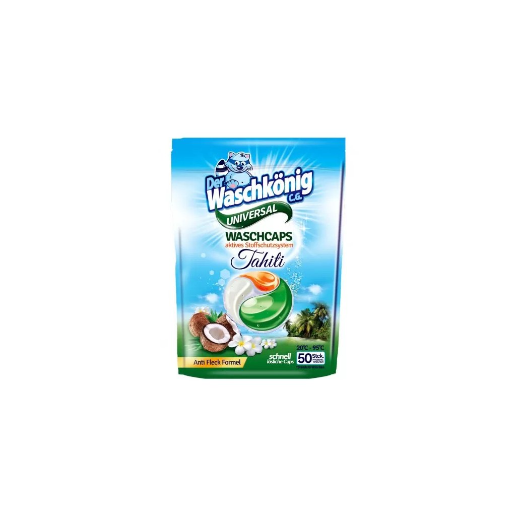 WaschKönig  TRIOCAPS Tahiti Universal 50 ks 