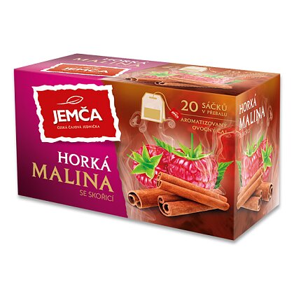 Jemča čaj horká malina 40g 