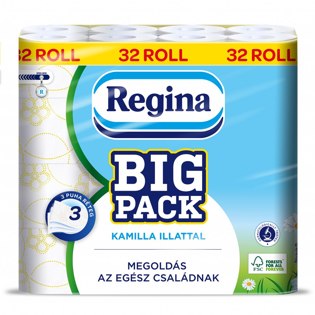 Nicky Big Pack s heřmánkem 3-vrstvý 32 ks