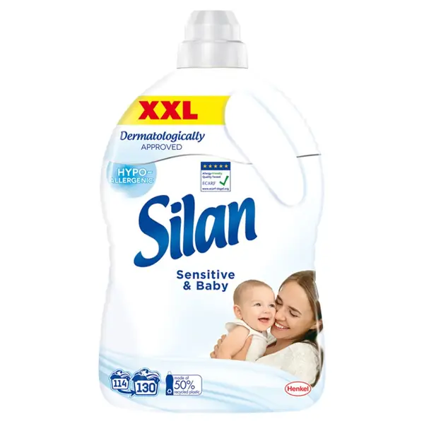 Silan aviváž sensitive & baby 130wl 2860ml 