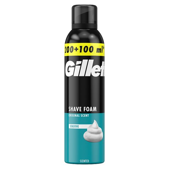 Gillette Classic Pěna Na Holení Sensitive Pro Citlivou Pokožku, 300ml