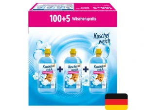 Kuschelweich prací gel 3x1,925L - 105W Sommerwind universal