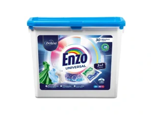  Deluxe Enzo 3in1  kapsle na praní 30ks Universal 