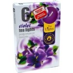 Admit Tea Lights Violet 6 ks
