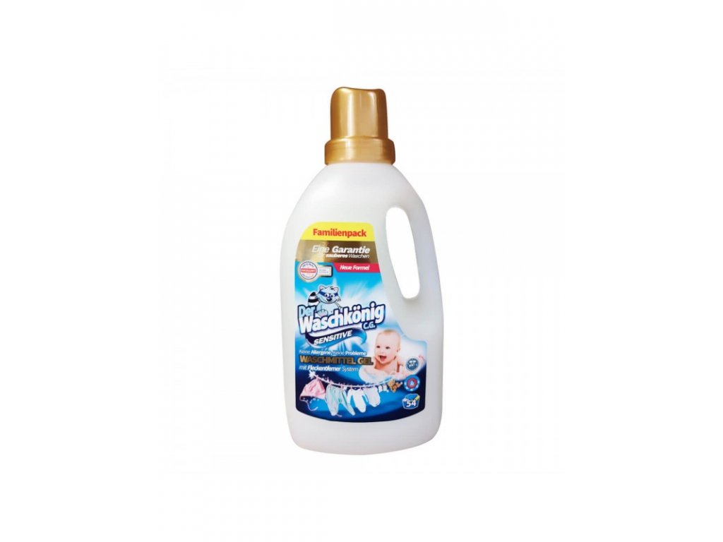 WaschKönig gel 1,625 L Sensitive - 54 WL  