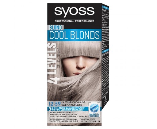 Syoss Professional 12-59 chladná platinová blond